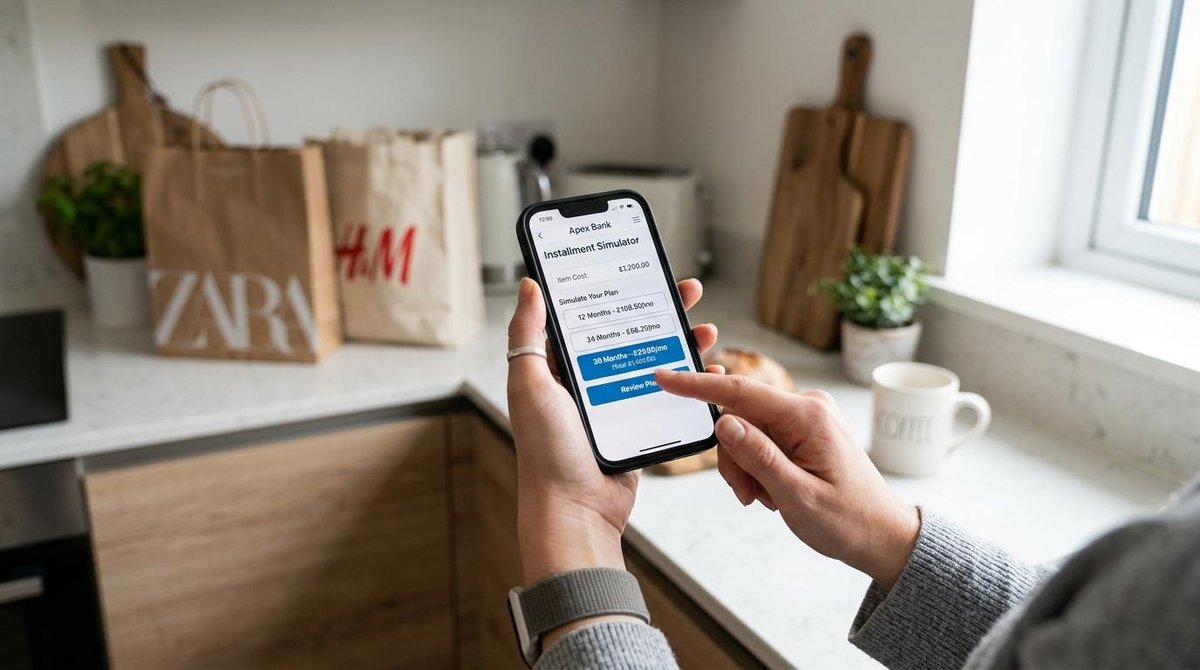Como simular minhas parcelas antes de comprar no crédito e evitar surpresas no orçamento 3 Pessoa com celular em mãos